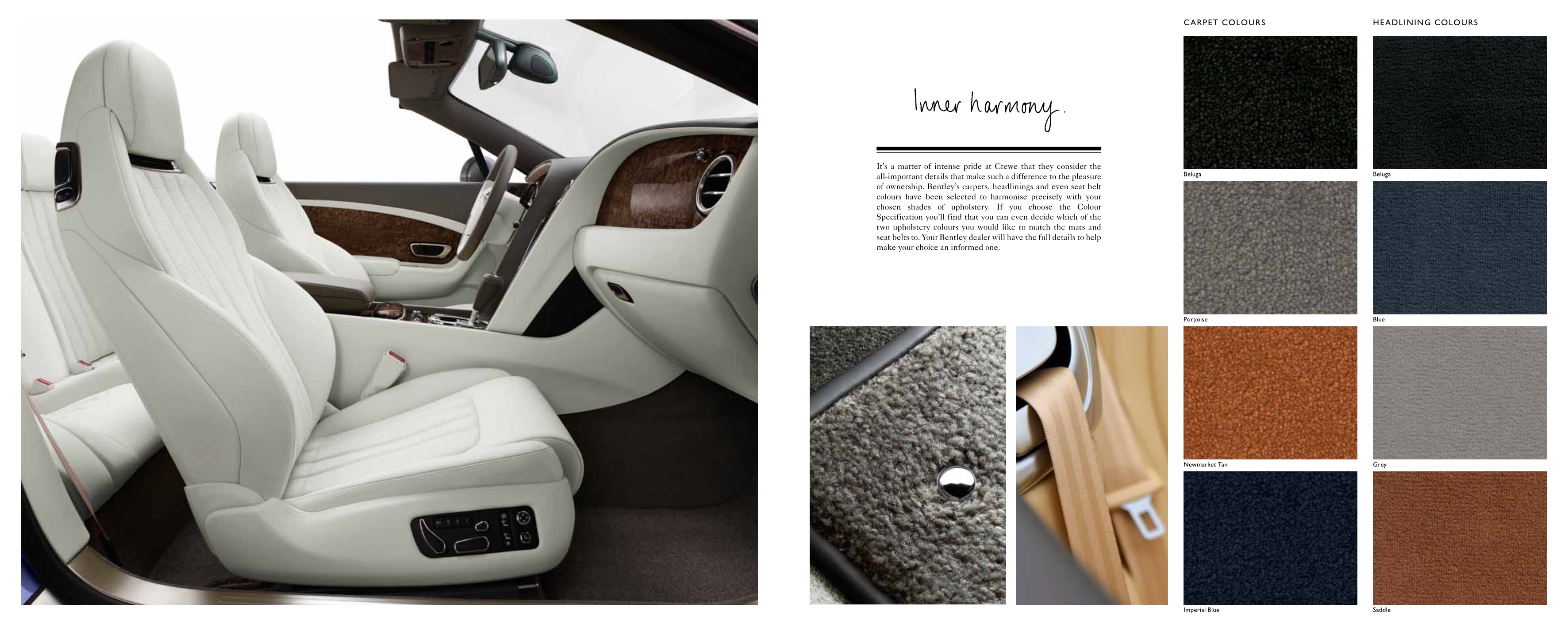 2012 Bentley Continental Brochure Page 31